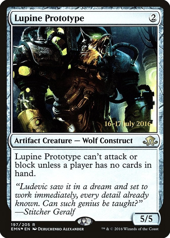 Image for Lupine Prototype (197) [Prerelease Cards] - Magic: The Gathering