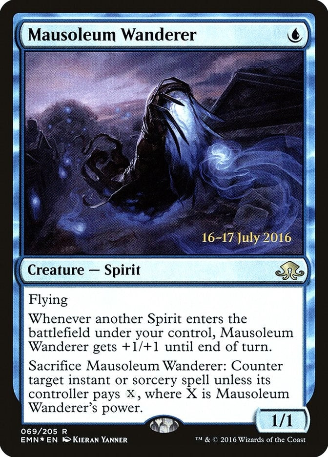 Image for Mausoleum Wanderer (69) [Prerelease Cards] - Magic: The Gathering