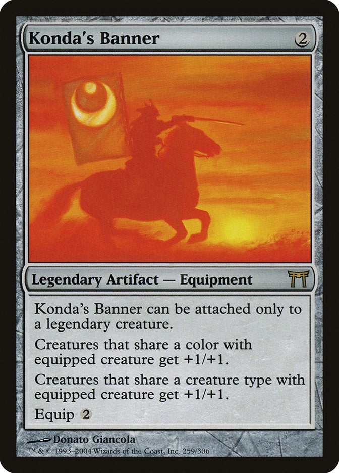 Image for Konda's Banner (259) [Champions of Kamigawa] - Magic: The Gathering