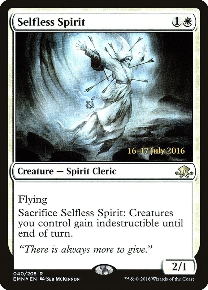 Image for Selfless Spirit (40) [Prerelease Cards] - Magic: The Gathering