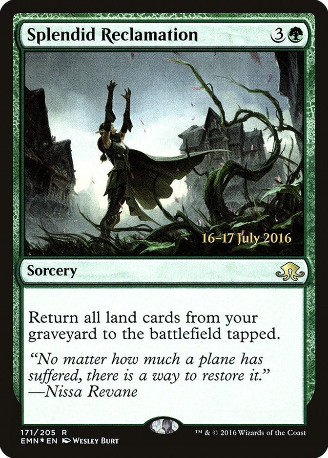 Image for Splendid Reclamation (EMN) (171) [Prerelease Cards] - Magic: The Gathering