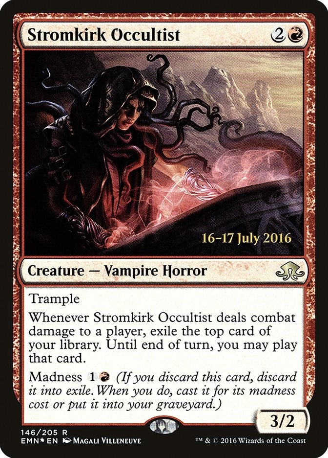 Image for Stromkirk Occultist (146) [Prerelease Cards] - Magic: The Gathering