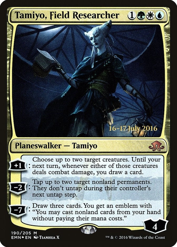 Image for Tamiyo, Field Researcher (190) [Prerelease Cards] - Magic: The Gathering