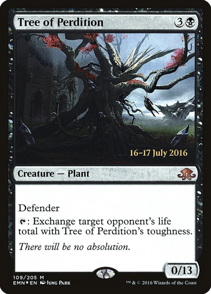 Image for Tree of Perdition (109) [Prerelease Cards] - Magic: The Gathering