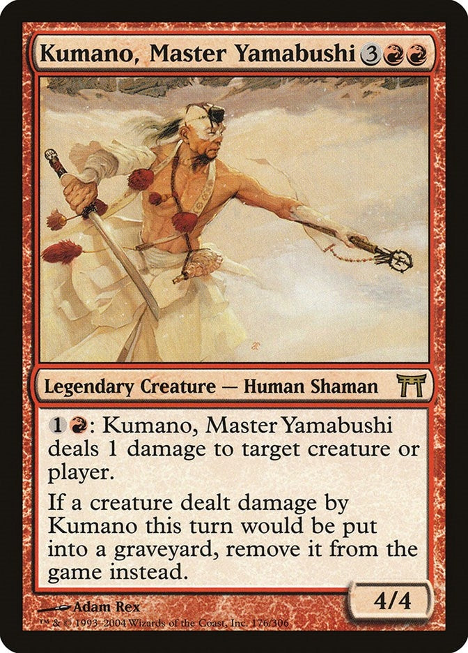Image for Kumano, Master Yamabushi (176) [Champions of Kamigawa] - Magic: The Gathering