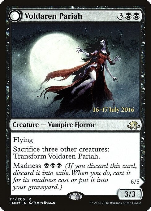Image for Voldaren Pariah (111) [Prerelease Cards] - Magic: The Gathering