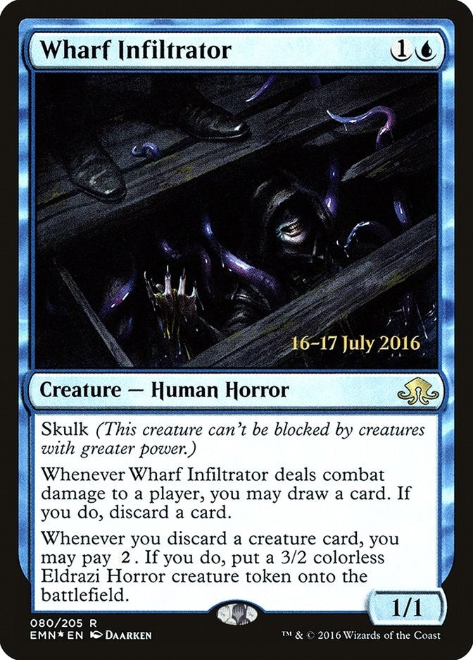 Image for Wharf Infiltrator (80) [Prerelease Cards] - Magic: The Gathering