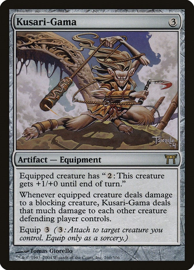 Image for Kusari-Gama (260) [Champions of Kamigawa] - Magic: The Gathering