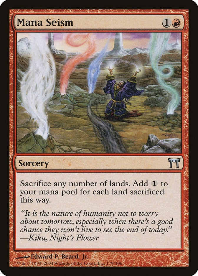 Image for Mana Seism (179) [Champions of Kamigawa] - Magic: The Gathering
