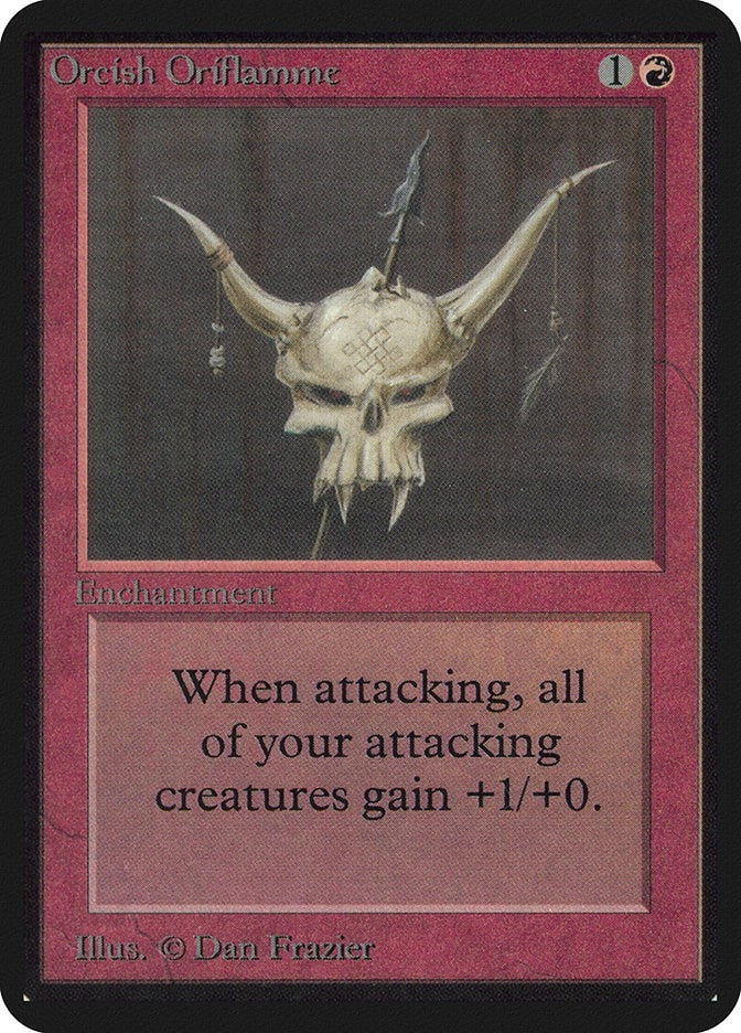Image for Orcish Oriflamme [Alpha Edition] - Magic: The Gathering