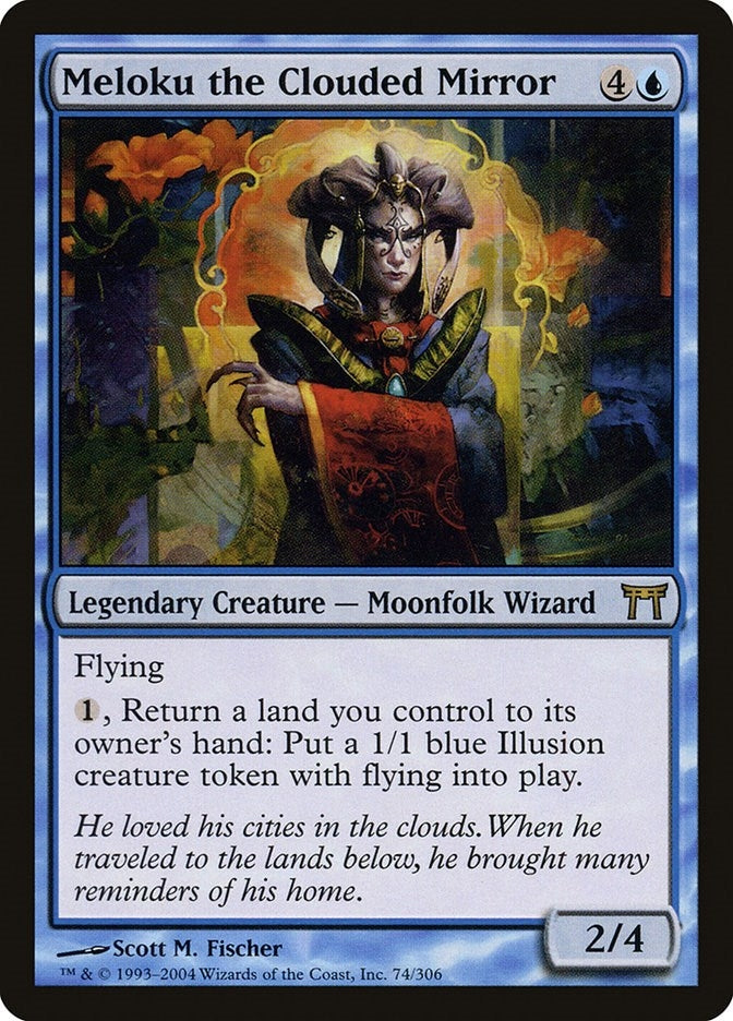 Image for Meloku the Clouded Mirror (74) [Champions of Kamigawa] - Magic: The Gathering