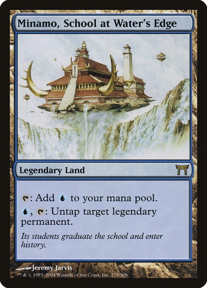 Image for Minamo, School at Water's Edge (279) [Champions of Kamigawa] - Magic: The Gathering