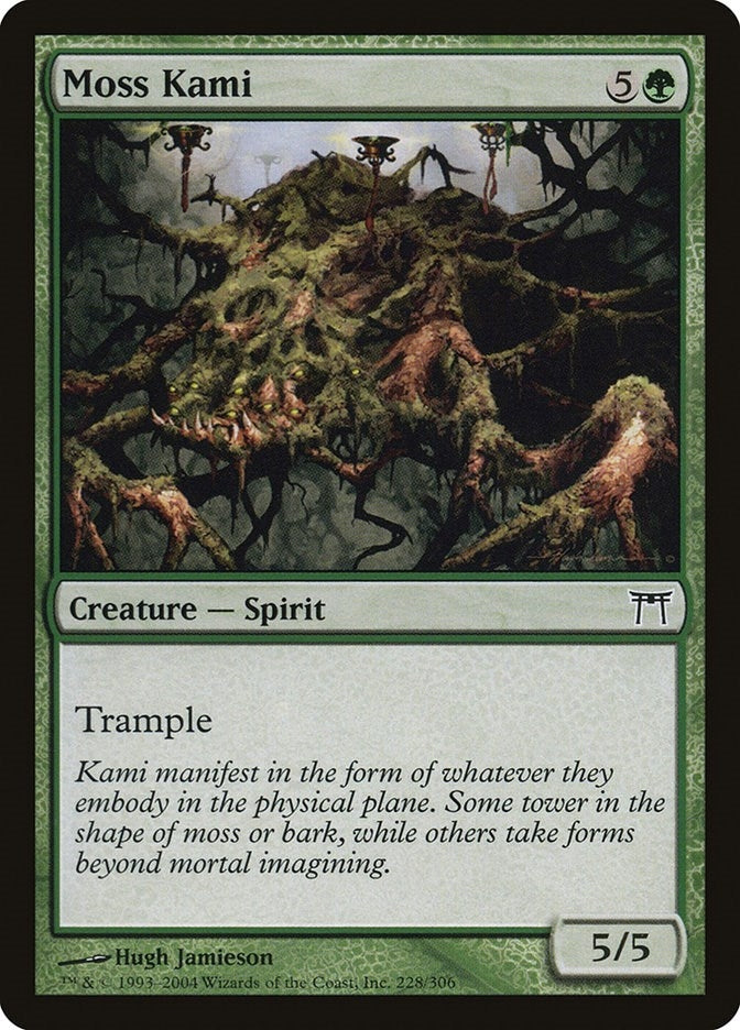 Image for Moss Kami (228) [Champions of Kamigawa] - Magic: The Gathering