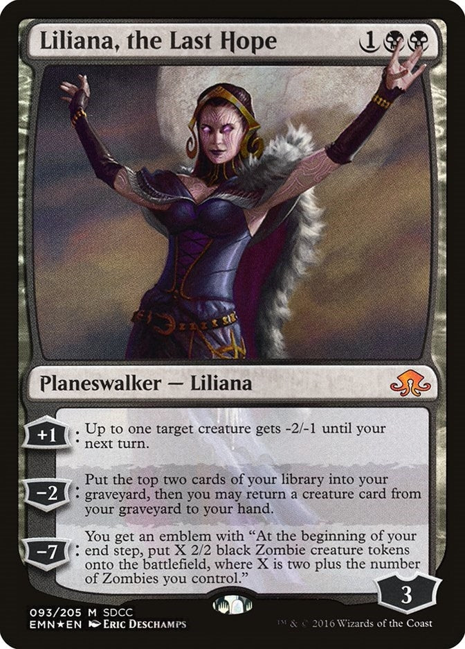 Image for Liliana, the Last Hope (SDCC 2016 Exclusive) (93) [Media Promos] - Magic: The Gathering