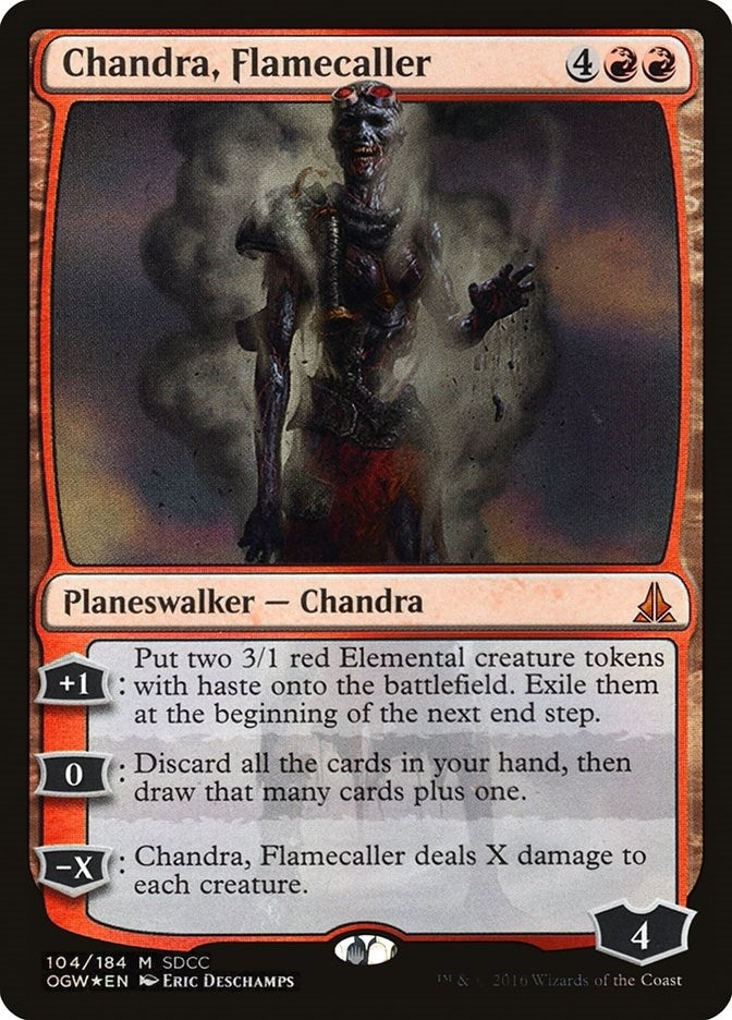 Image for Chandra, Flamecaller (SDCC 2016 Exclusive) (104) [Media Promos] - Magic: The Gathering