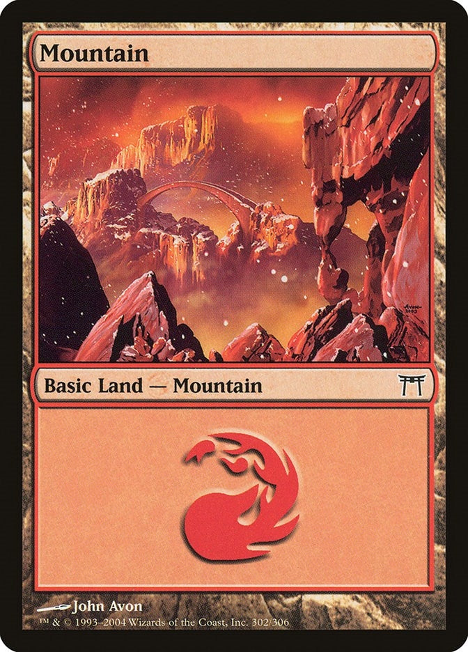 Image for Mountain (302) (302) [Champions of Kamigawa] - Magic: The Gathering