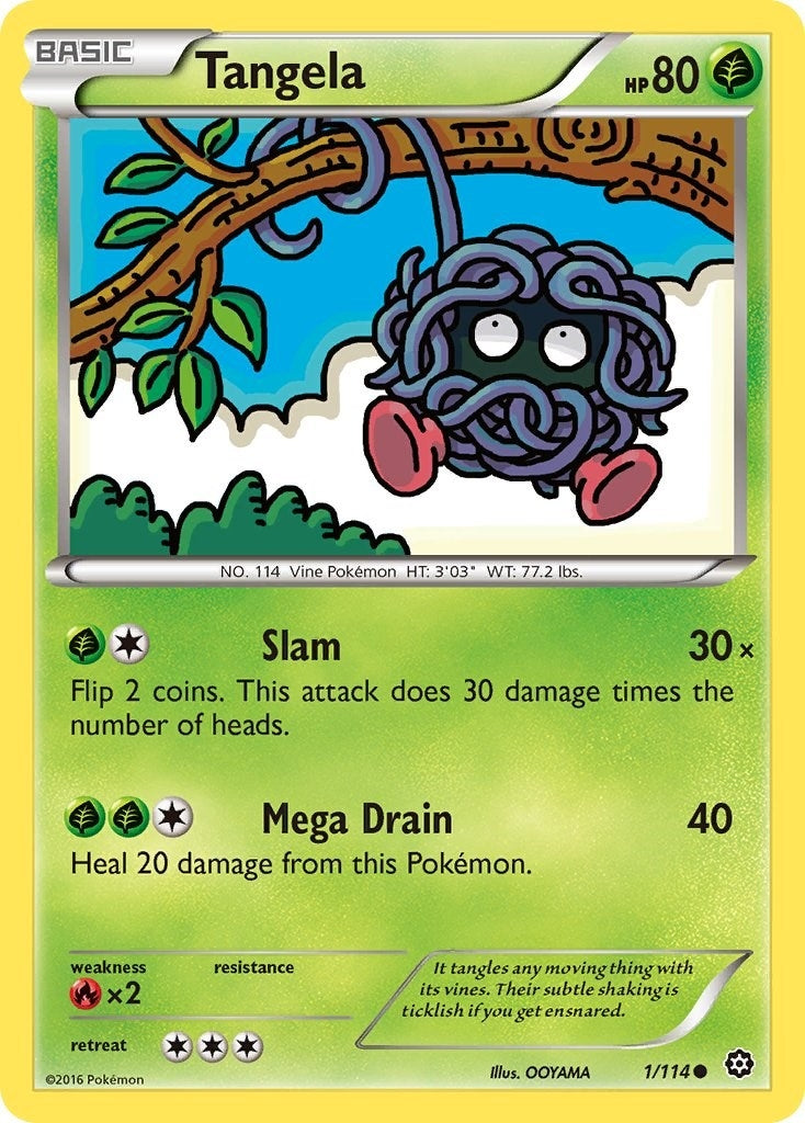 Image for Tangela (1/114) [XY - Steam Siege] - Pokemon