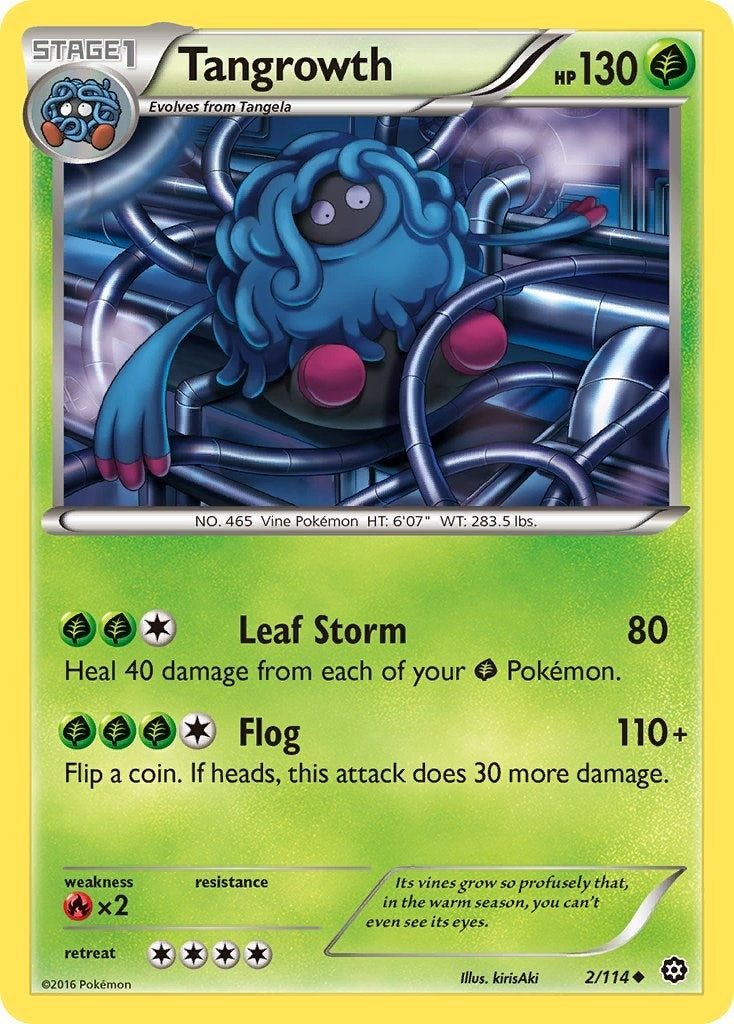 Image for Tangrowth (2/114) [XY - Steam Siege] - Pokemon
