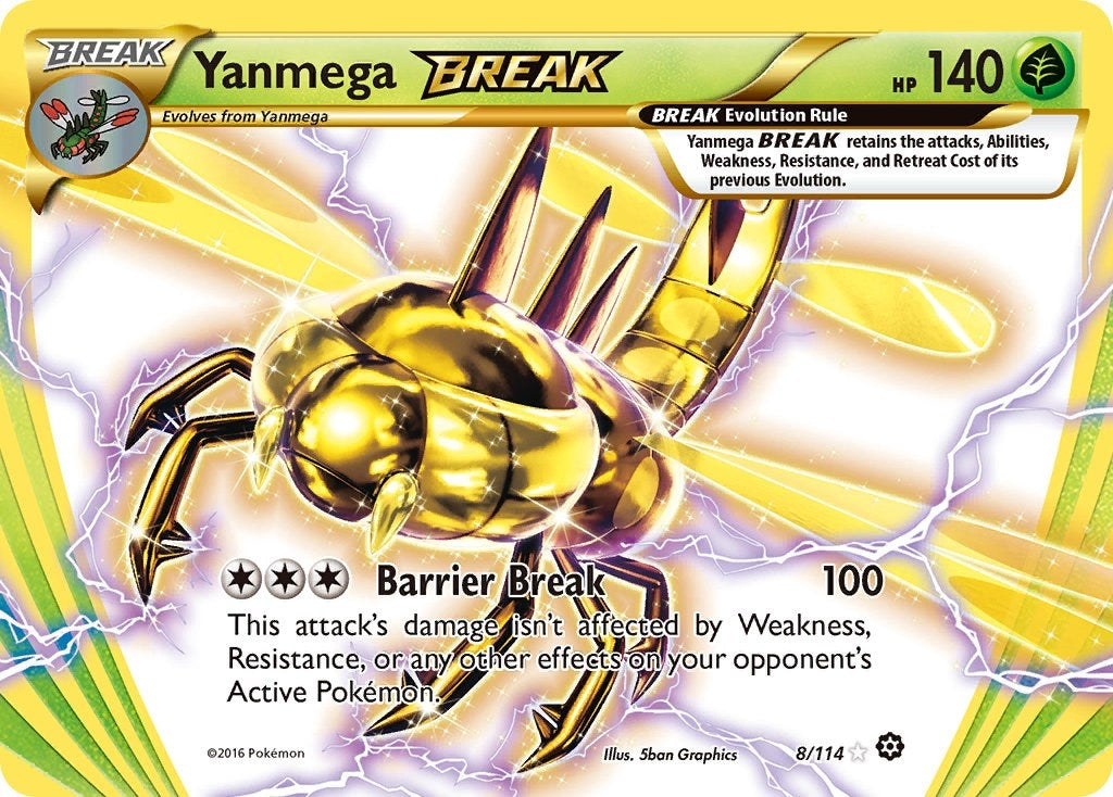 Image for Yanmega BREAK (8/114) [XY - Steam Siege] - Pokemon