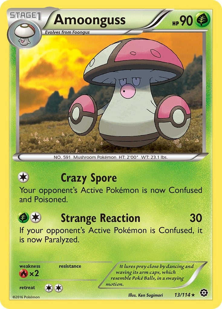 Image for Amoonguss (13/114) [XY - Steam Siege] - Pokemon