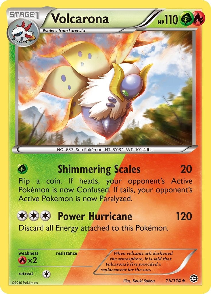 Image for Volcarona (15/114) [XY - Steam Siege] - Pokemon
