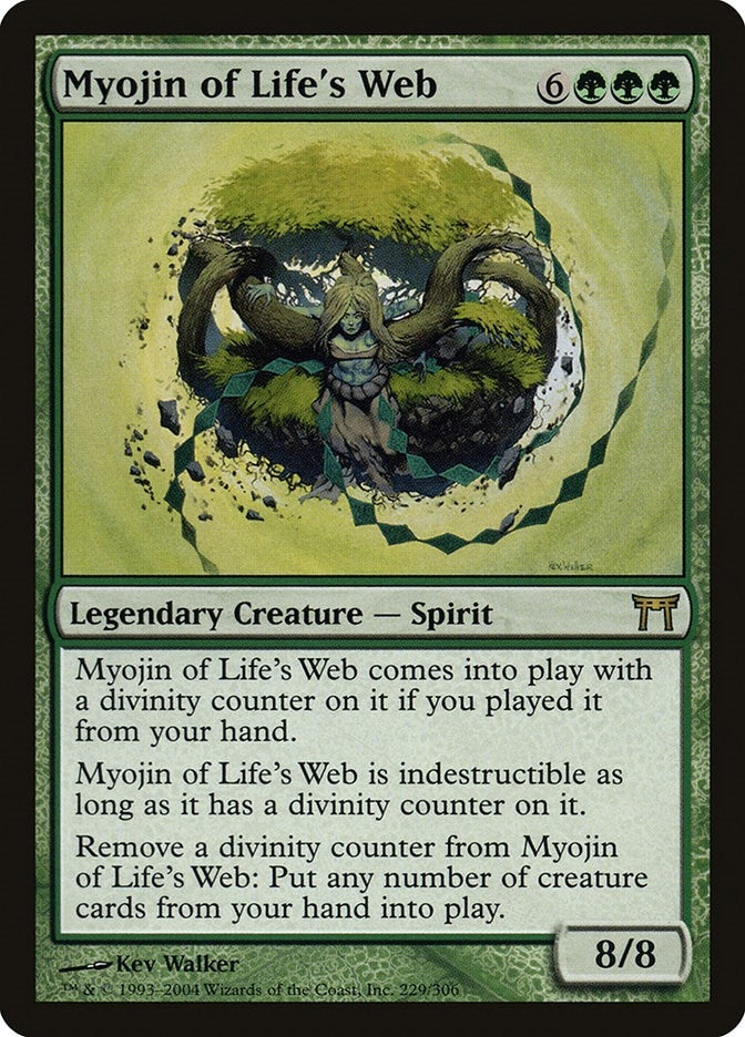 Image for Myojin of Life's Web (229) [Champions of Kamigawa] - Magic: The Gathering
