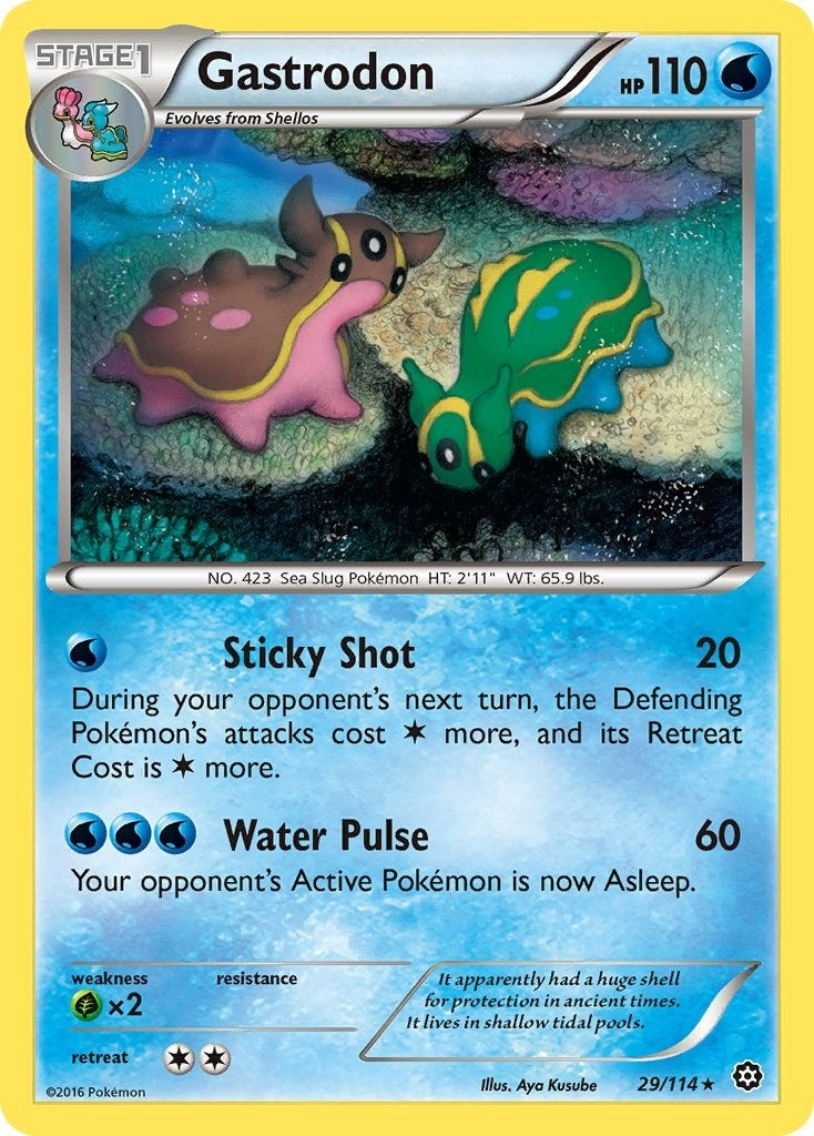 Image for Gastrodon (29/114) [XY - Steam Siege] - Pokemon