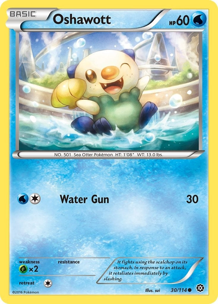 Image for Oshawott (30/114) [XY - Steam Siege] - Pokemon