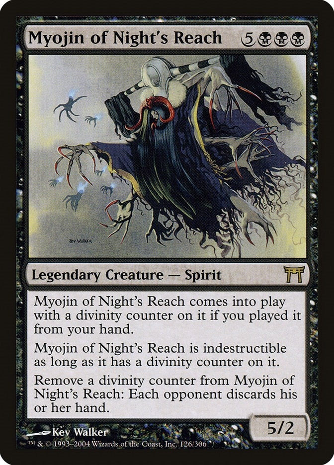 Image for Myojin of Night's Reach (126) [Champions of Kamigawa] - Magic: The Gathering