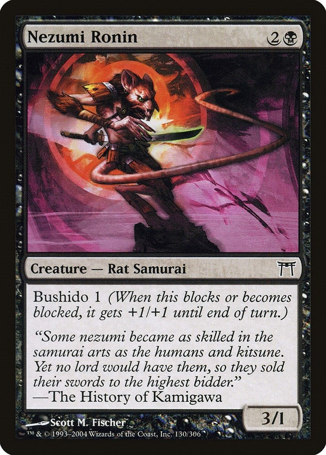 Image for Nezumi Ronin (130) [Champions of Kamigawa] - Magic: The Gathering