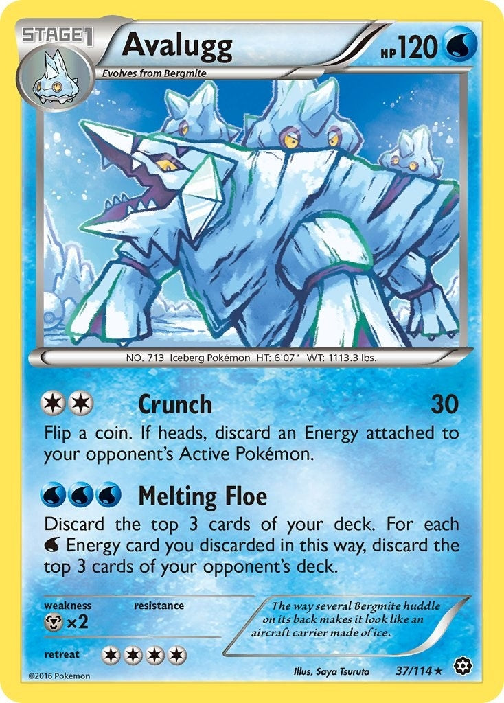Image for Avalugg (37/114) [XY - Steam Siege] - Pokemon