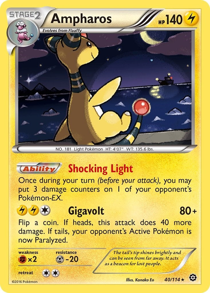 Ampharos (40/114) [XY - Steam Siege]
