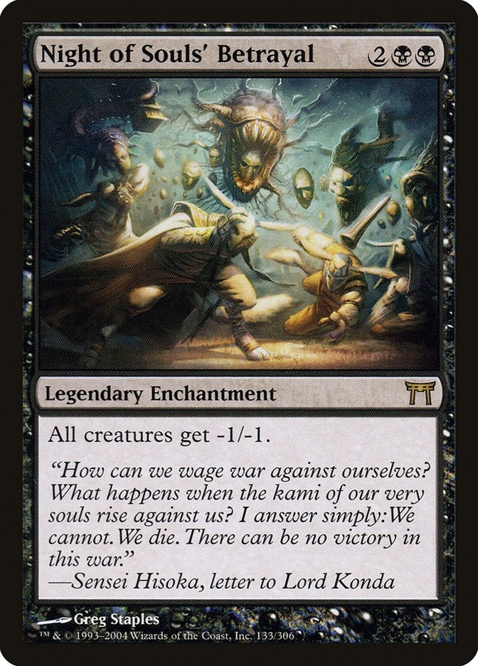 Image for Night of Souls' Betrayal (133) [Champions of Kamigawa] - Magic: The Gathering