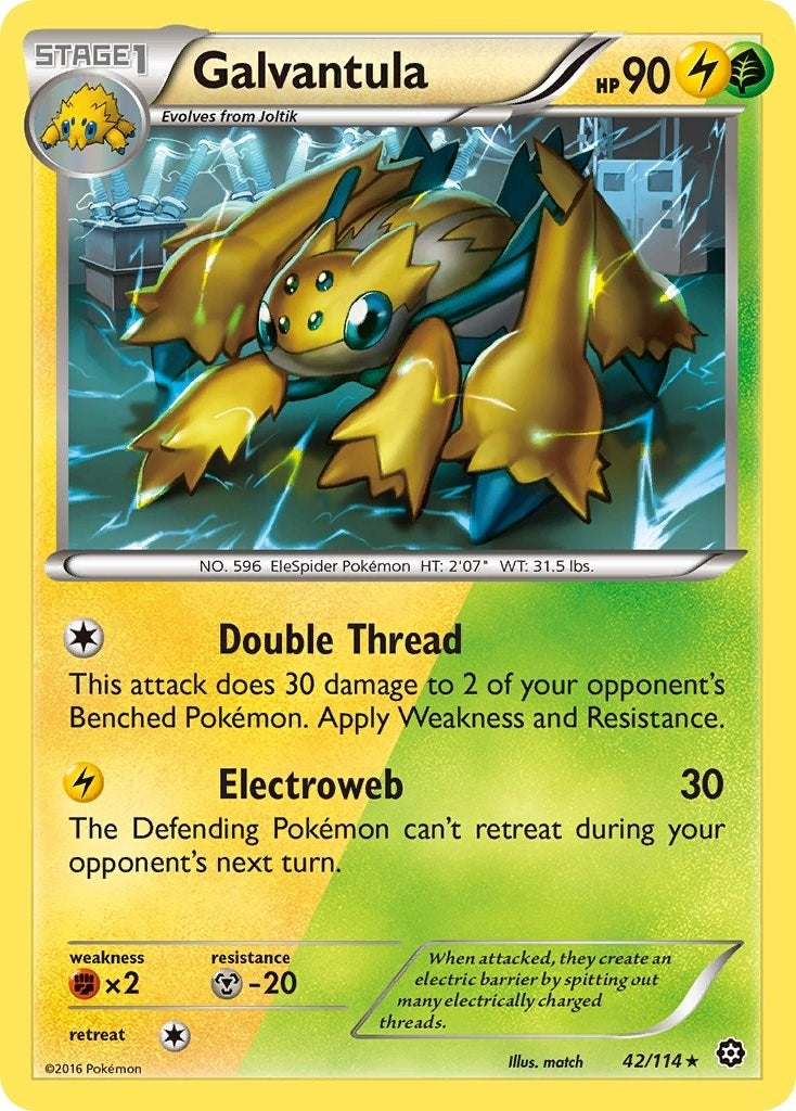 Image for Galvantula (42/114) [XY - Steam Siege] - Pokemon