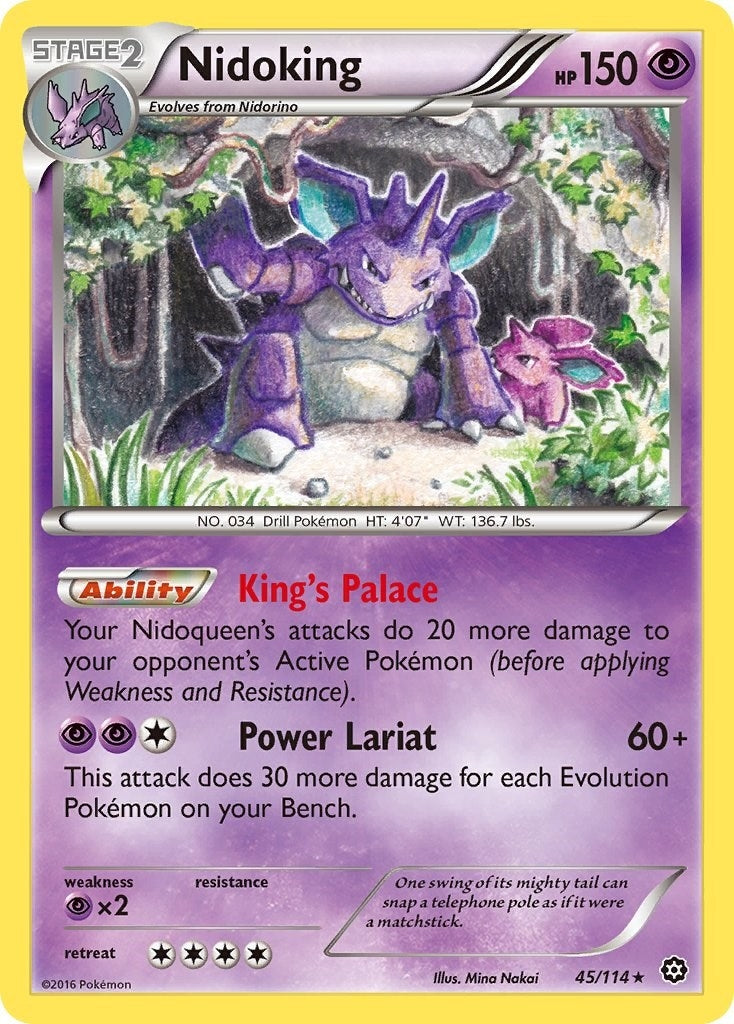 Image for Nidoking (45/114) [XY - Steam Siege] - Pokemon