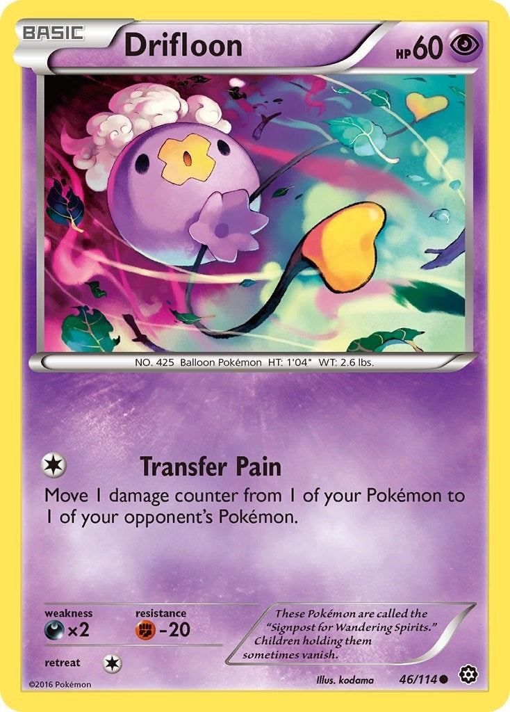 Image for Drifloon (46/114) [XY - Steam Siege] - Pokemon