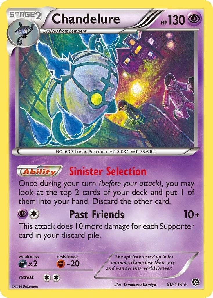 Image for Chandelure (50/114) [XY - Steam Siege] - Pokemon