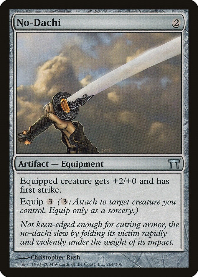 Image for No-Dachi (264) [Champions of Kamigawa] - Magic: The Gathering