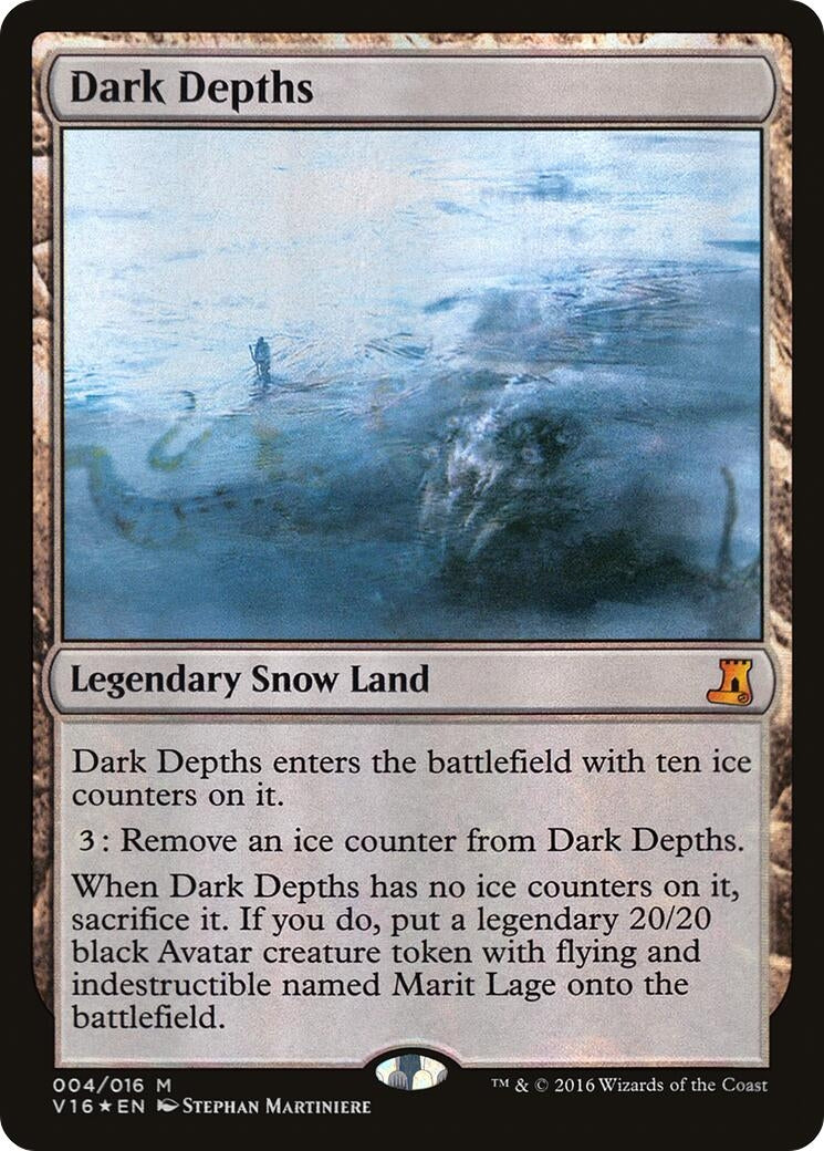 Image for Dark Depths (4) [From the Vault: Lore] - Magic: The Gathering