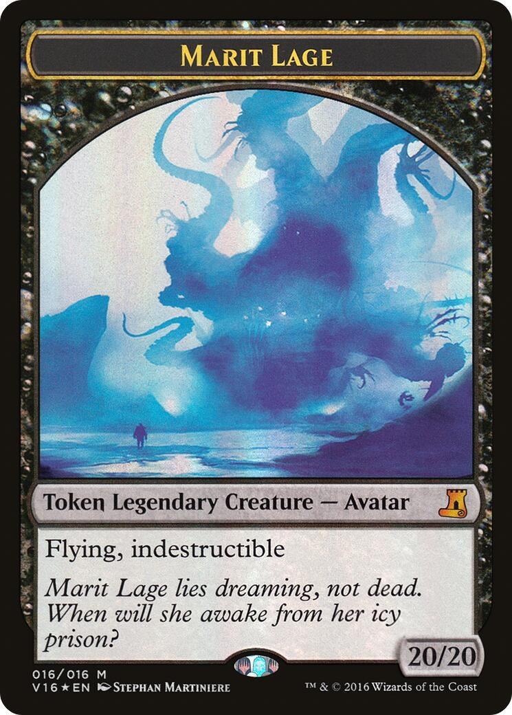 Image for Marit Lage Token (16) [From the Vault: Lore] - Magic: The Gathering