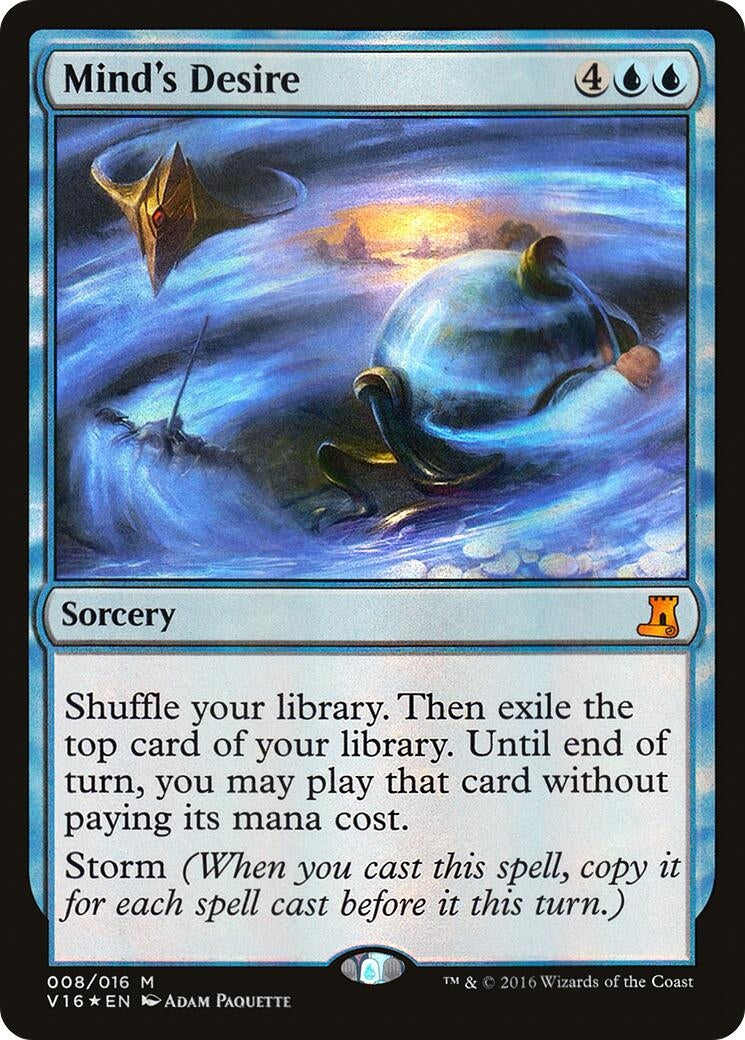 Image for Mind's Desire (8) [From the Vault: Lore] - Magic: The Gathering
