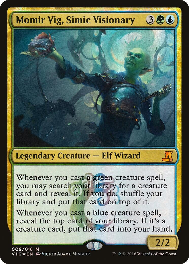 Image for Momir Vig, Simic Visionary (9) [From the Vault: Lore] - Magic: The Gathering