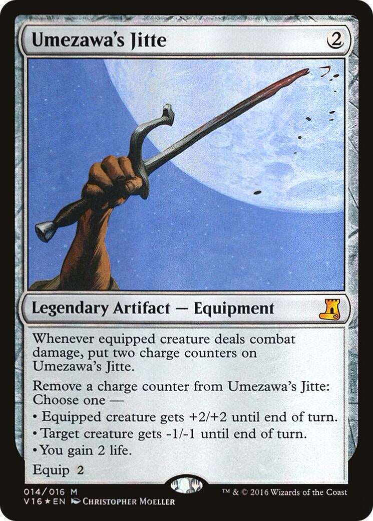 Image for Umezawa's Jitte (14) [From the Vault: Lore] - Magic: The Gathering