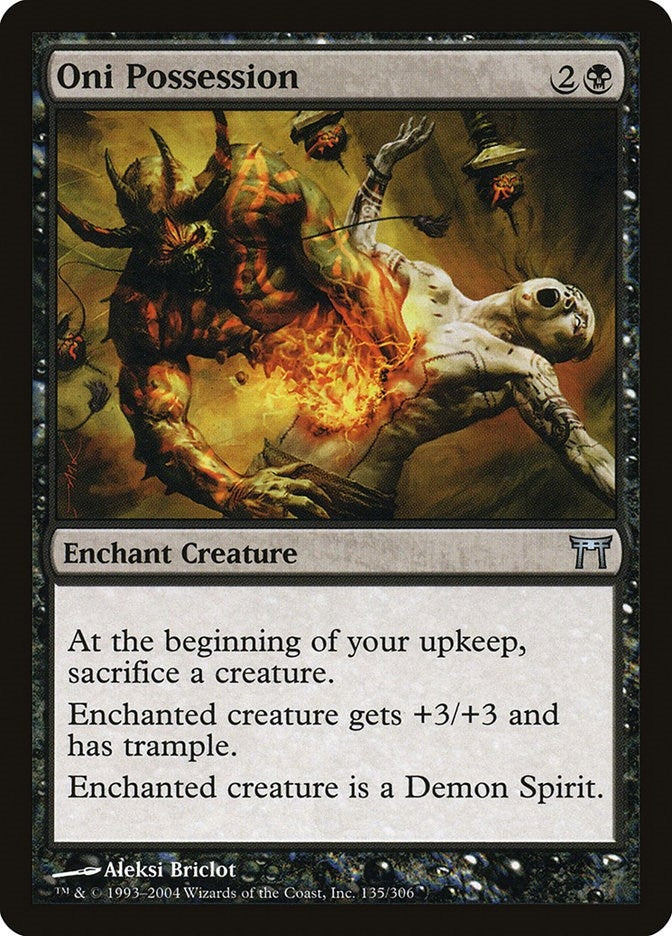 Image for Oni Possession (135) [Champions of Kamigawa] - Magic: The Gathering