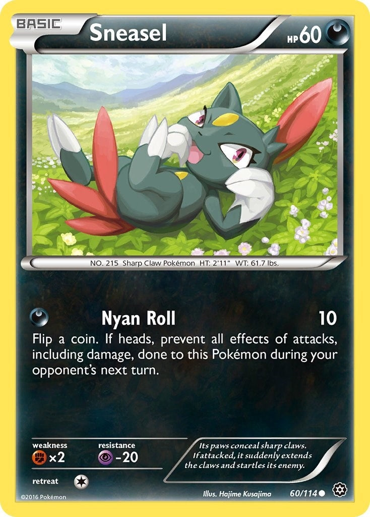 Image for Sneasel (60/114) [XY - Steam Siege] - Pokemon