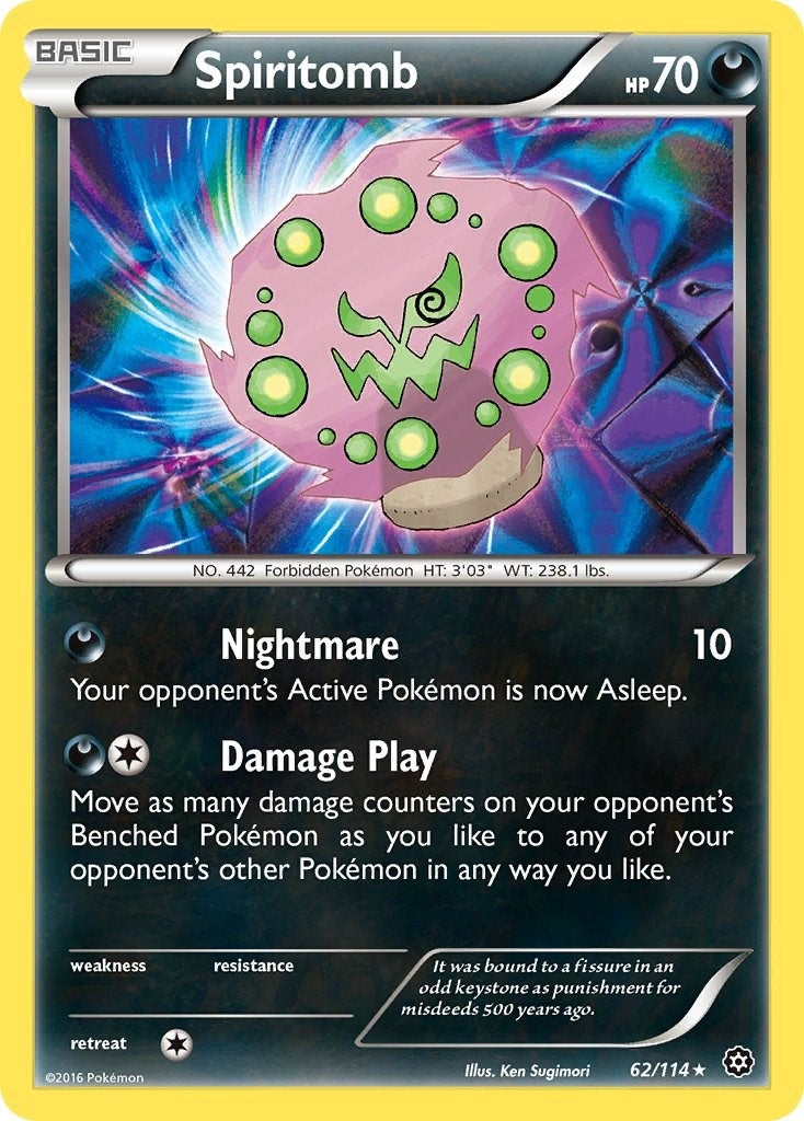 Image for Spiritomb (62/114) [XY - Steam Siege] - Pokemon