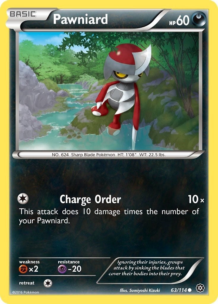 Image for Pawniard (63/114) [XY - Steam Siege] - Pokemon