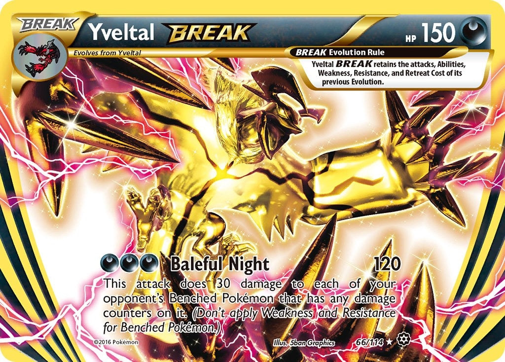 Image for Yveltal BREAK (66/114) [XY - Steam Siege] - Pokemon