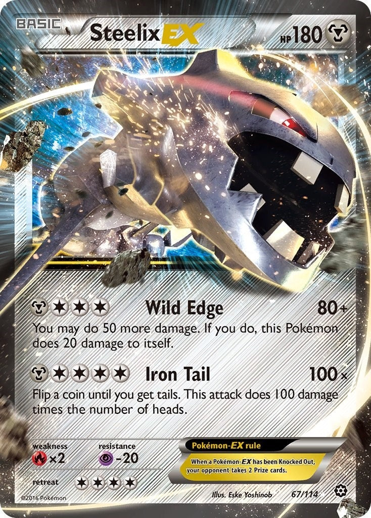 Image for Steelix EX (67/114) [XY - Steam Siege] - Pokemon