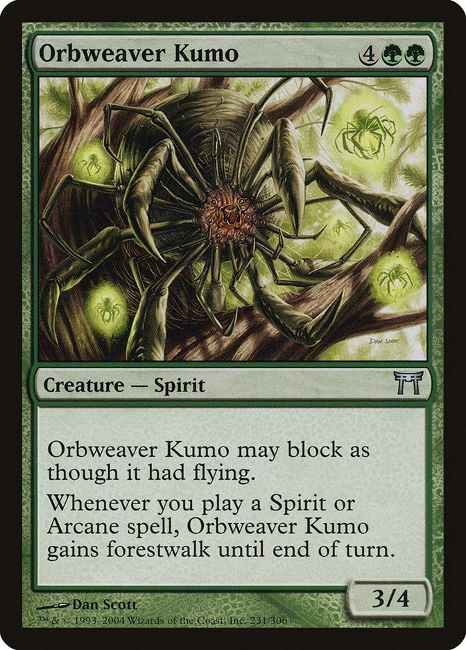 Image for Orbweaver Kumo (231) [Champions of Kamigawa] - Magic: The Gathering